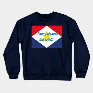 Travel Around the World - Saba Crewneck Sweatshirt